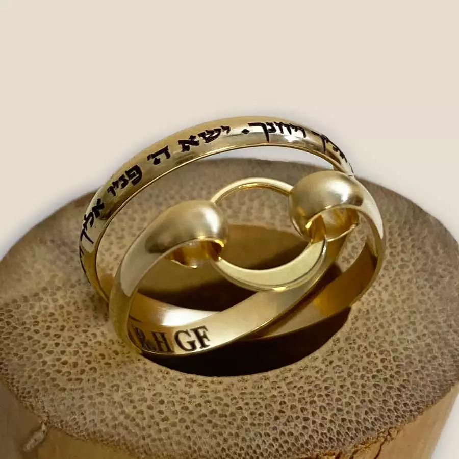 Gold Filled Priestly Blessing Ring for Woman